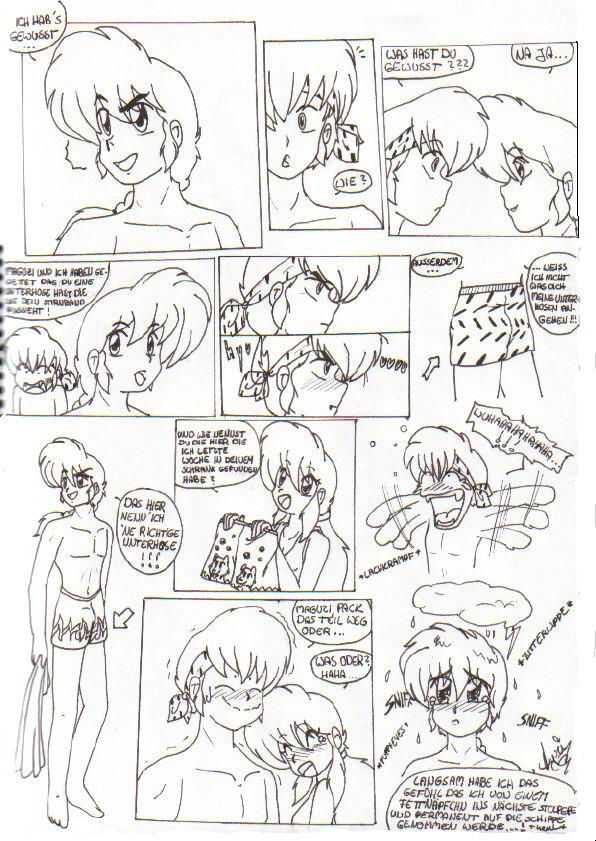 Ranma vs. Ryoga - Eine Unterhose kommt selten allein!!!