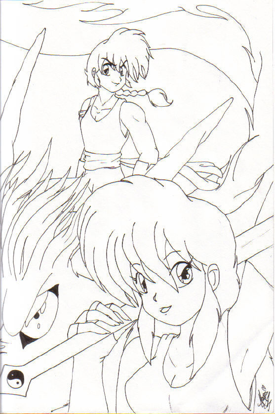 Dragonfighter Ranma meets Tomboy Maguzi