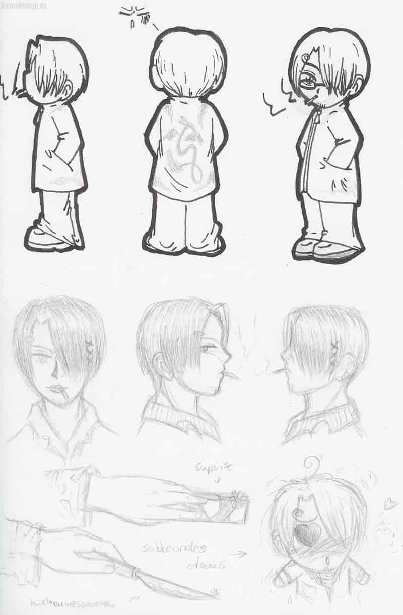 ´n paar sanji-scribbles :P