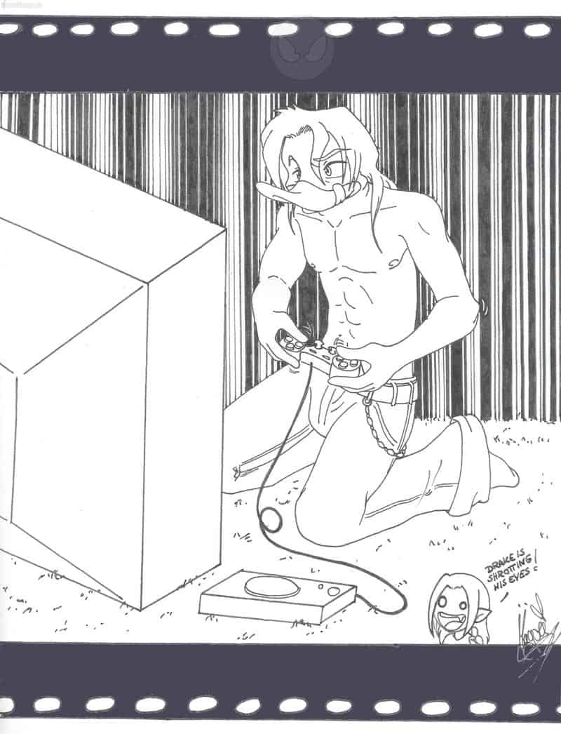 drake is shrotting his eyes *gg*