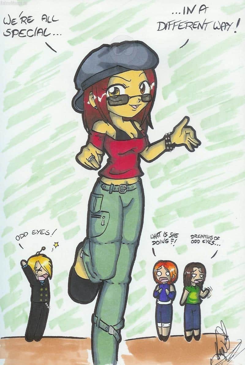 dreaming of yellow eyes :9