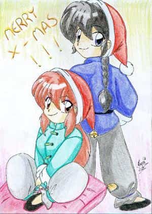 Maguzi & Ranma in Christmas-Feeling 2