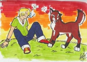 le loup sanji et dat magu: 3