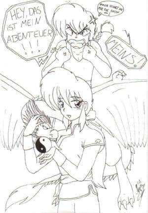 Ranma is offended (again) !!!!! * grin *