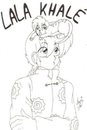 Lala Khalé" oder "Maguzi Is Sleeping On Ranma´s Head