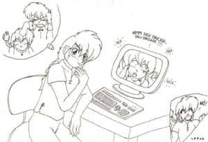 Ranma, Maguzi und das kleine Problem mit dem Computer