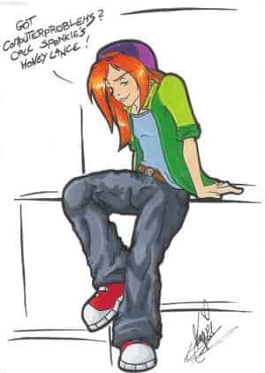 ´n kleena lance für dat spankie-sensei X9