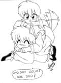 Who sais little (Ranma) Wolves are bad???