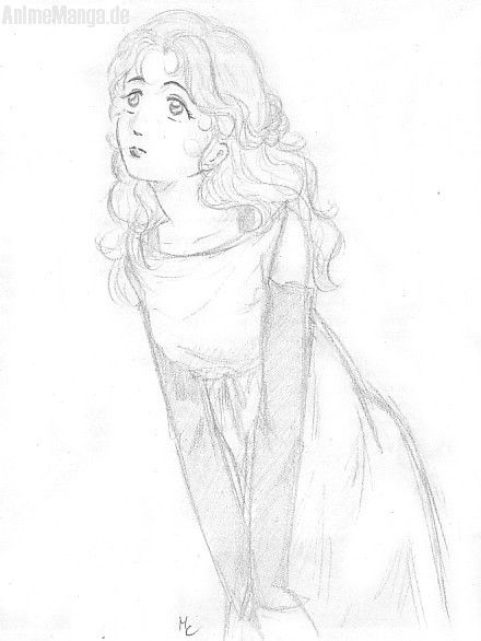 Gilr looking like Mokuren