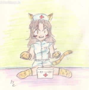 Satra-Tigarella mit Erste-Hilfe-Kasten