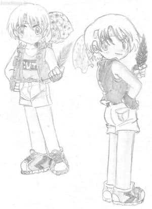 Al avec un stylo noir