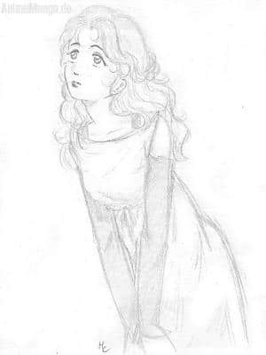 Fille ressemblant à mokuren