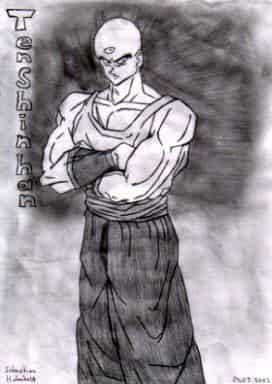 Tenshinhan in Pose