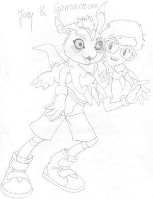 Joe und Gomamon