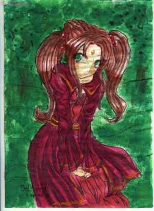 so äh mädschn und ganz viel grün