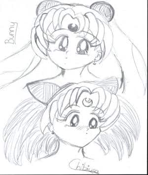 Bunny und Chibiusa