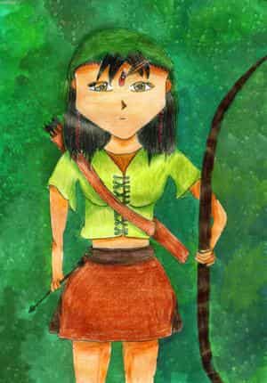 Mädchen aus dem Walde