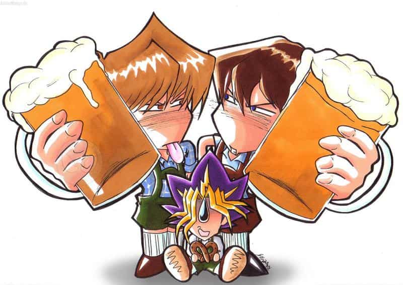 Duellanten auf'm Oktoberfest