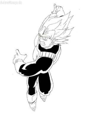 Vegeta in Rage