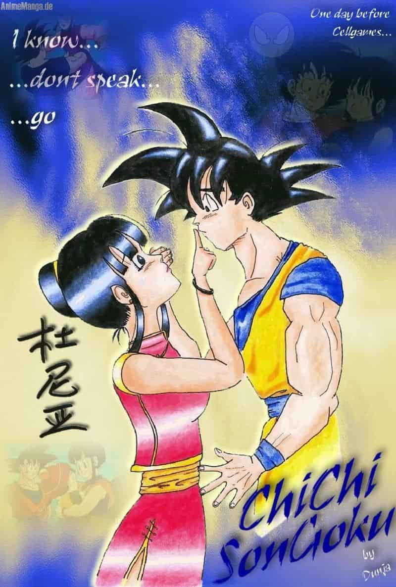Dont speak... (Chichi&Goku)