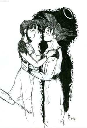I have dreamed you are here, for a moment... (Goku und ChiChi)