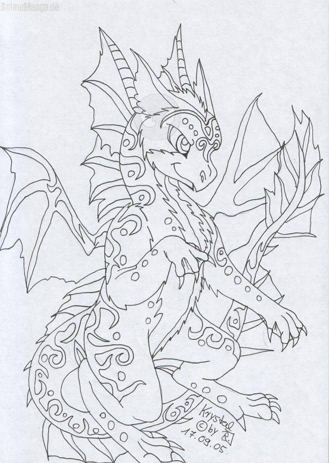 Drache Krystal (Kann ihn jemand colo.?)
