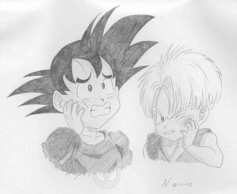 Goten and Trunks are hit! Chibi abuse!