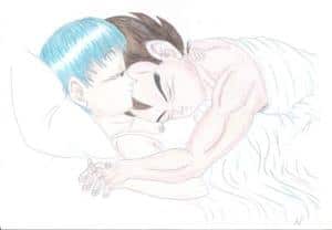 Bulma and Vegeta