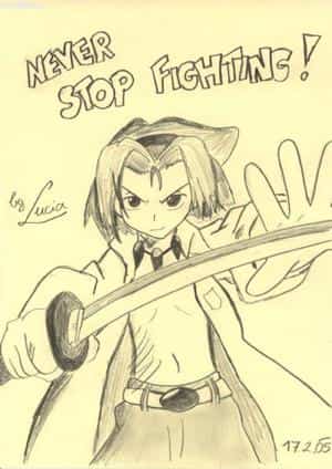 Never Stop Fighting!