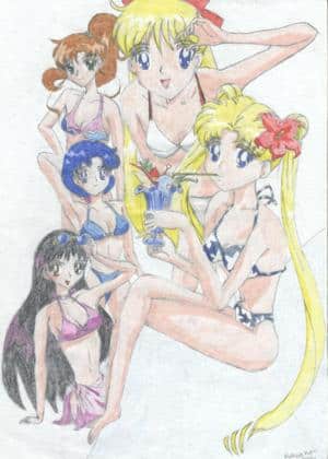 Sailor Moon in Bikini