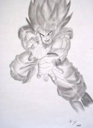 Son Goku by Wolfsherz