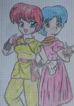 Ranma-Chan, Akane und P-Chan