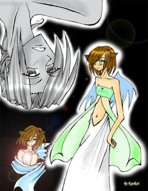 ein engel und son grauer typ XD