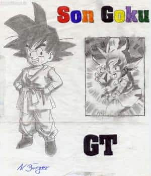 Kleiner Son Goku in GT
