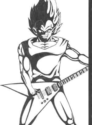 Heavy Metal Vegeta