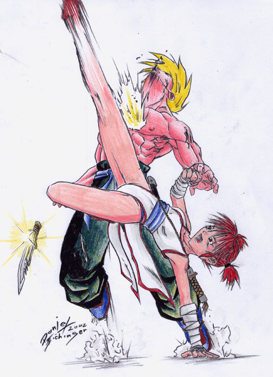 Street fighter-colouration