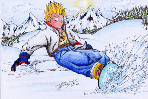 Son Gohan in der Freizeit