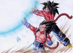 Goku & Vegeta Ssj4