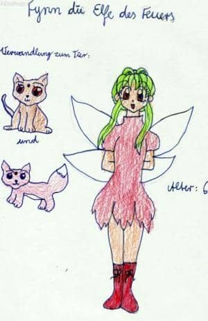 Fynn, die Elfe des Feuers
