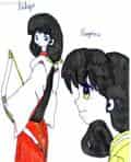 Kikyo und Kagome