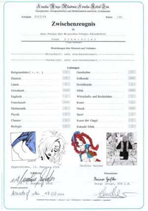 Zeugnis???