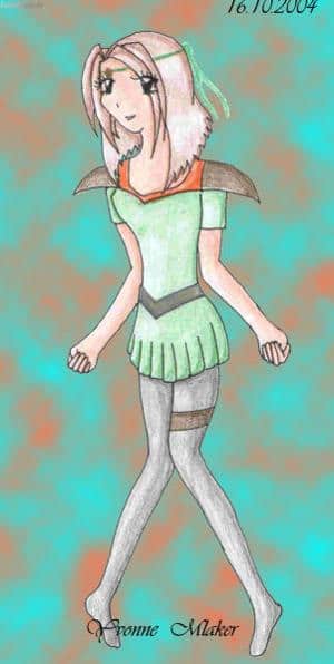 die kämpferin ( mit ihre x-beine^^)