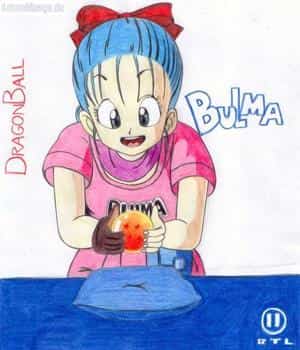 Bulma mit DragonBall