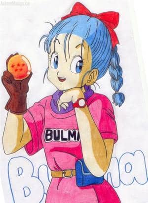 Bulma mit DragonBall 2