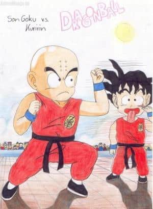 Son-Goku gegen Kuririn