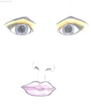 Erster versuch ein gesicht zu malen