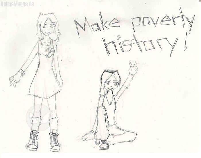 Make Poverty History ~ Skizze