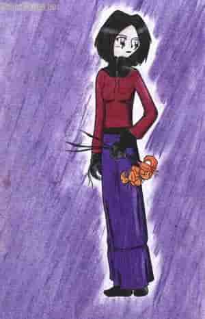 Das Schwarze Blumenmädchen