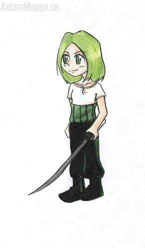 Weibliches Zorro Chibi dingens