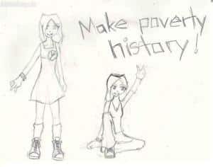 Make Poverty History ~ Skizze